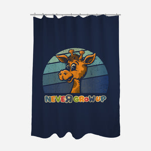 Never Going To Grow Up-None-Polyester-Shower Curtain-kg07