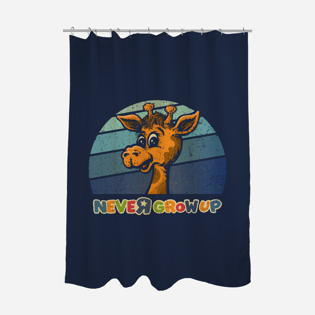 Never Going To Grow Up-None-Polyester-Shower Curtain-kg07