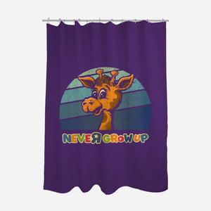 Never Going To Grow Up-None-Polyester-Shower Curtain-kg07