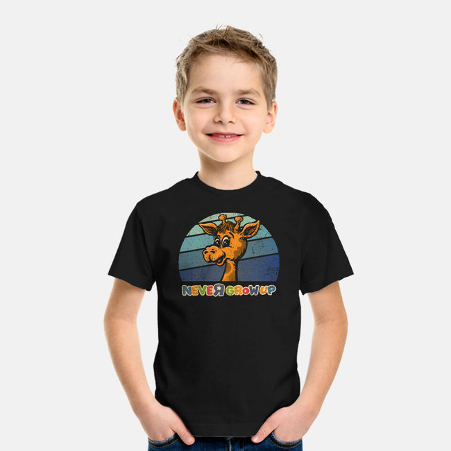 Never Going To Grow Up-Youth-Basic-Tee-kg07