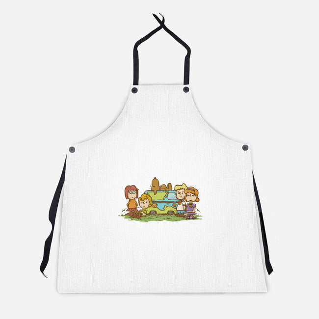 Mysterious Gang-Unisex-Kitchen-Apron-kg07