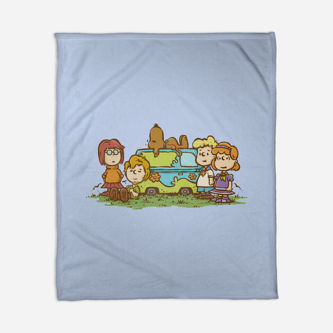 Mysterious Gang-None-Fleece-Blanket-kg07