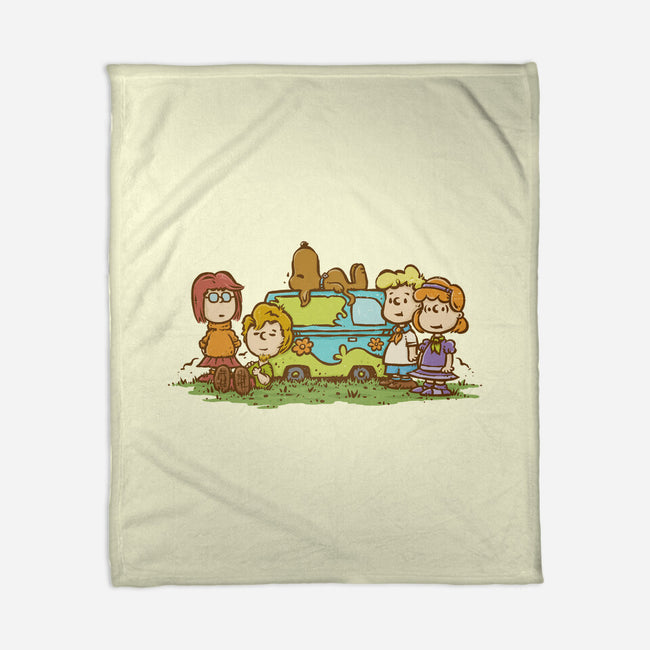 Mysterious Gang-None-Fleece-Blanket-kg07