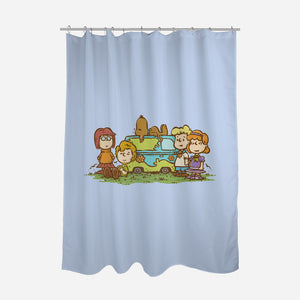 Mysterious Gang-None-Polyester-Shower Curtain-kg07