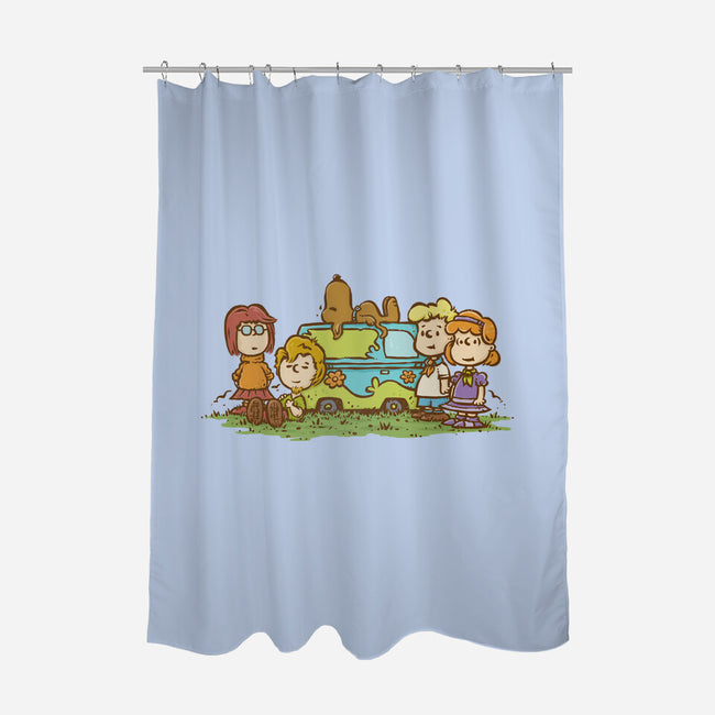 Mysterious Gang-None-Polyester-Shower Curtain-kg07