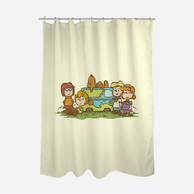 Mysterious Gang-None-Polyester-Shower Curtain-kg07