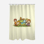 Mysterious Gang-None-Polyester-Shower Curtain-kg07