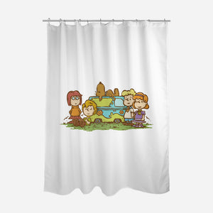 Mysterious Gang-None-Polyester-Shower Curtain-kg07