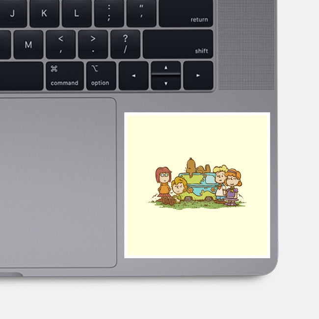 Mysterious Gang-None-Glossy-Sticker-kg07