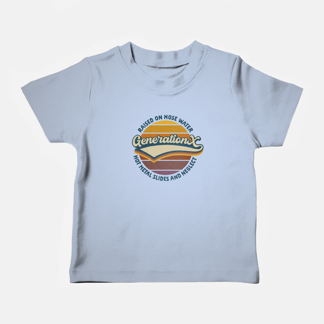 Hot Metal Slides And Neglect-Baby-Basic-Tee-kg07