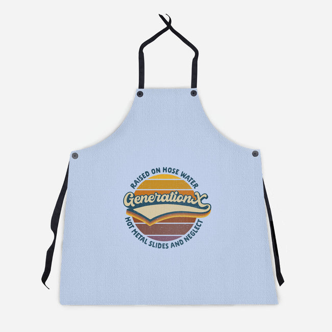 Hot Metal Slides And Neglect-Unisex-Kitchen-Apron-kg07