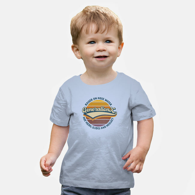 Hot Metal Slides And Neglect-Baby-Basic-Tee-kg07