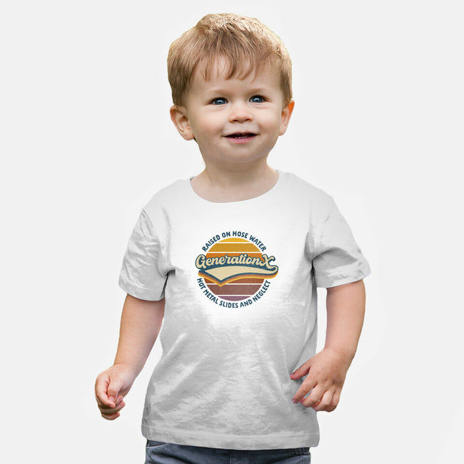 Hot Metal Slides And Neglect-Baby-Basic-Tee-kg07