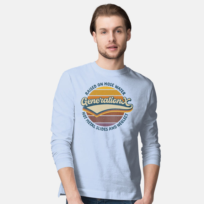 Hot Metal Slides And Neglect-Mens-Long Sleeved-Tee-kg07