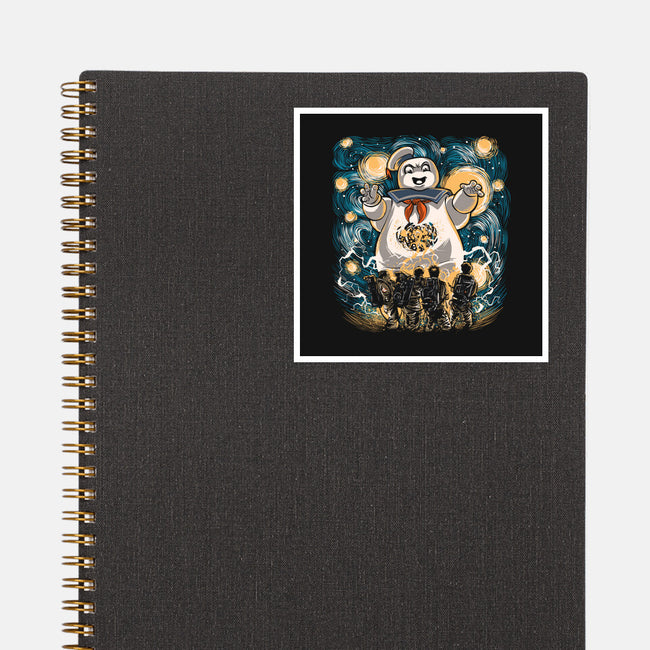 Starry Busters-None-Glossy-Sticker-zascanauta