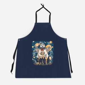Starry Busters-Unisex-Kitchen-Apron-zascanauta