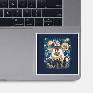 Starry Busters-None-Glossy-Sticker-zascanauta