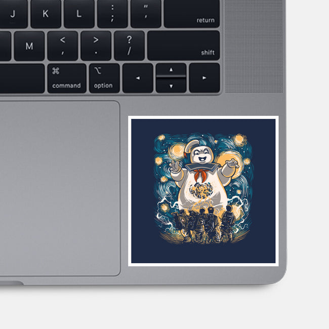 Starry Busters-None-Glossy-Sticker-zascanauta