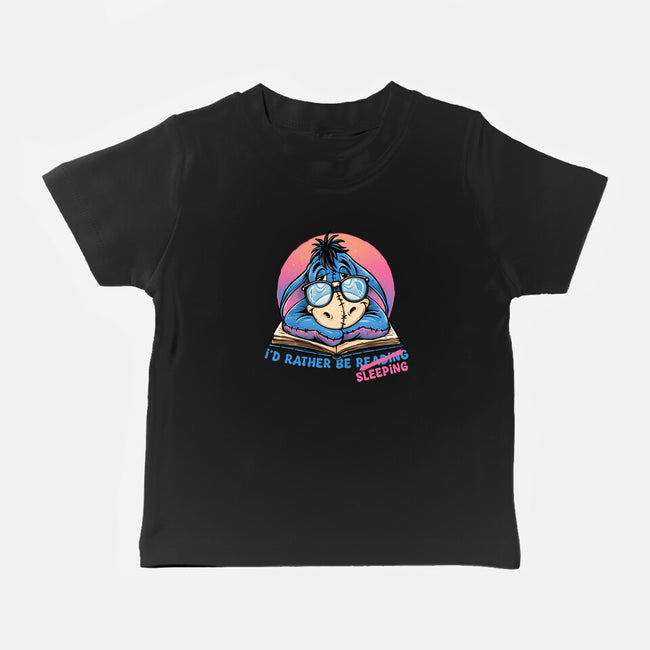 Rather Be Sleeping-Baby-Basic-Tee-glitchygorilla