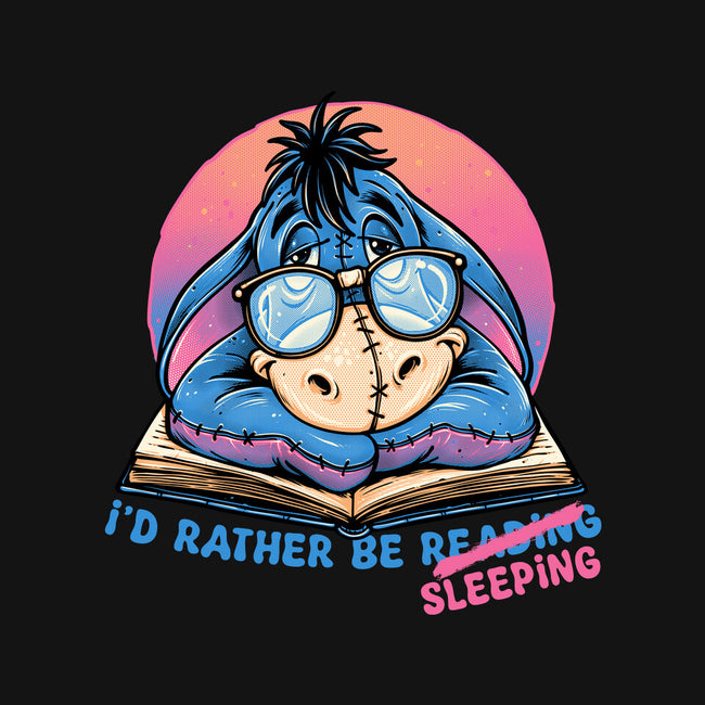 Rather Be Sleeping-None-Adjustable Tote-Bag-glitchygorilla