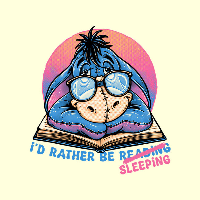 Rather Be Sleeping-None-Adjustable Tote-Bag-glitchygorilla