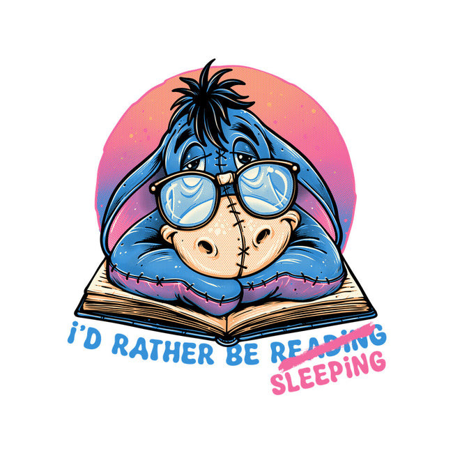 Rather Be Sleeping-None-Adjustable Tote-Bag-glitchygorilla