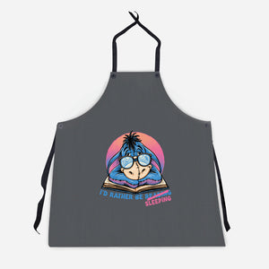 Rather Be Sleeping-Unisex-Kitchen-Apron-glitchygorilla