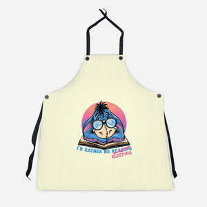 Rather Be Sleeping-Unisex-Kitchen-Apron-glitchygorilla