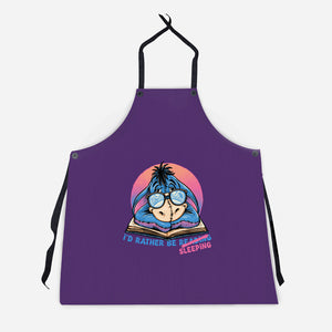 Rather Be Sleeping-Unisex-Kitchen-Apron-glitchygorilla
