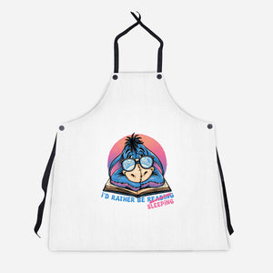 Rather Be Sleeping-Unisex-Kitchen-Apron-glitchygorilla