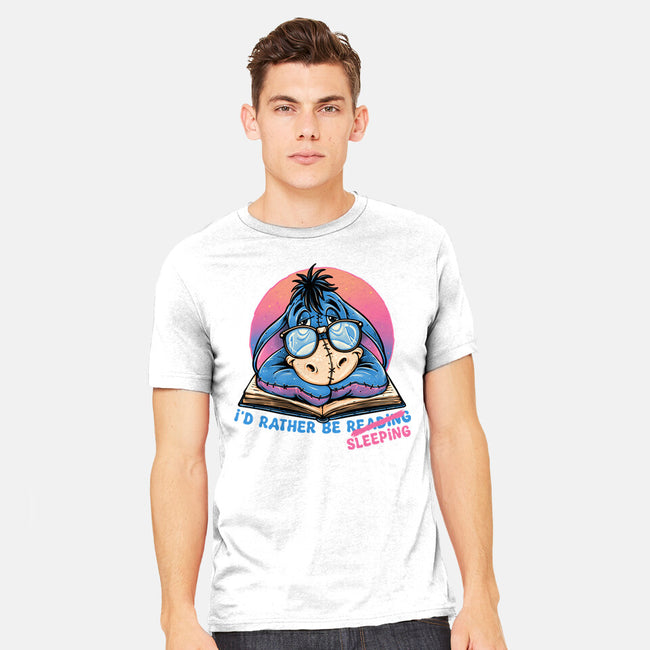Rather Be Sleeping-Mens-Heavyweight-Tee-glitchygorilla
