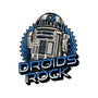 Droids Rock-Womens-Fitted-Tee-glitchygorilla