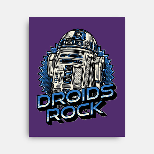 Droids Rock-None-Stretched-Canvas-glitchygorilla