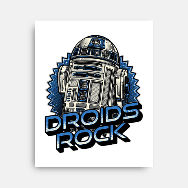 Droids Rock-None-Stretched-Canvas-glitchygorilla