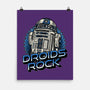 Droids Rock-None-Matte-Poster-glitchygorilla