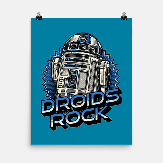 Droids Rock-None-Matte-Poster-glitchygorilla