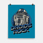 Droids Rock-None-Matte-Poster-glitchygorilla