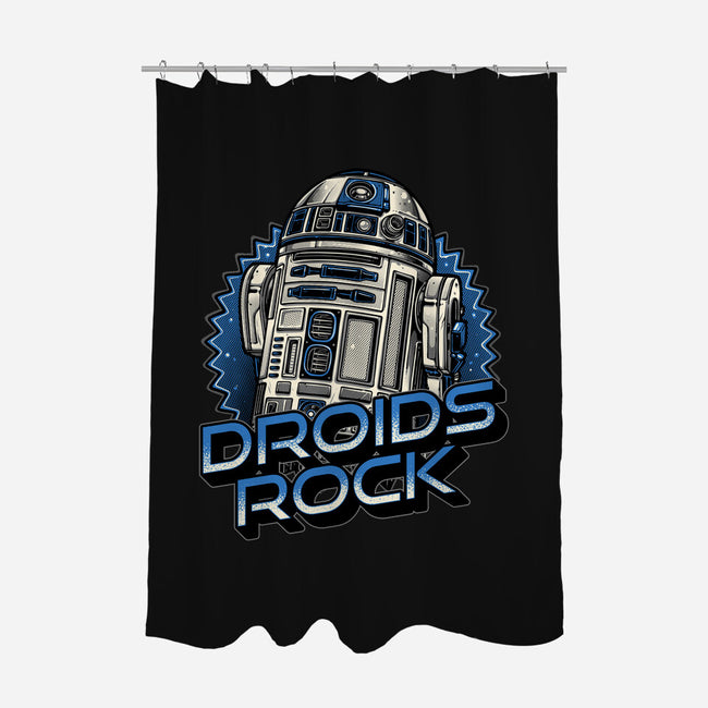 Droids Rock-None-Polyester-Shower Curtain-glitchygorilla