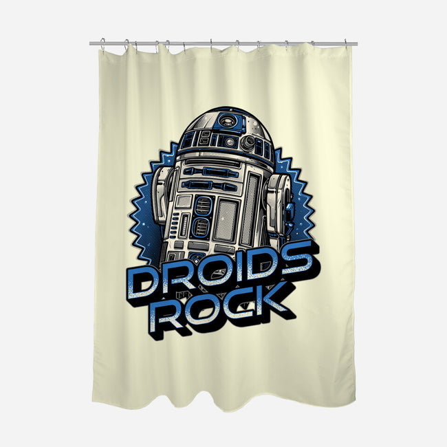 Droids Rock-None-Polyester-Shower Curtain-glitchygorilla