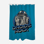 Droids Rock-None-Polyester-Shower Curtain-glitchygorilla