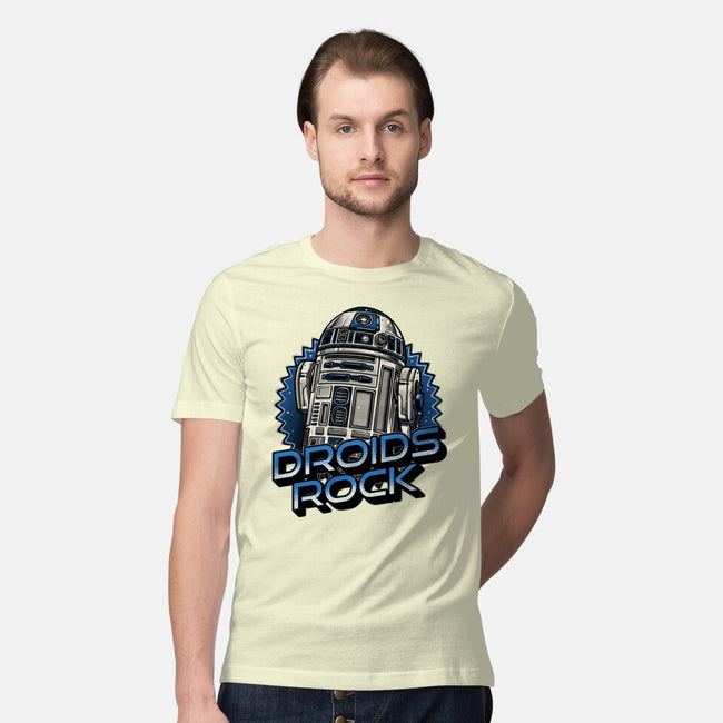 Droids Rock-Mens-Premium-Tee-glitchygorilla