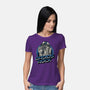 Droids Rock-Womens-Basic-Tee-glitchygorilla