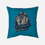 Droids Rock-None-Removable Cover w Insert-Throw Pillow-glitchygorilla