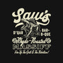 Saw's BBQ-None-Stretched-Canvas-Wheels