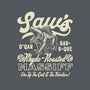 Saw's BBQ-Womens-Basic-Tee-Wheels