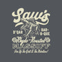 Saw's BBQ-Mens-Basic-Tee-Wheels