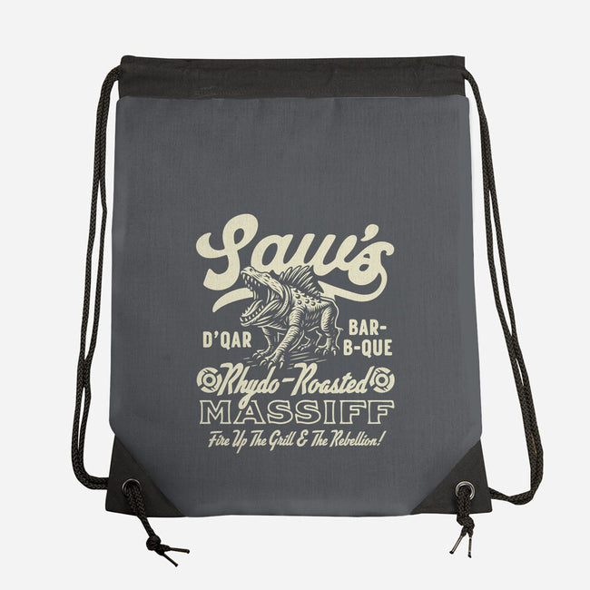 Saw's BBQ-None-Drawstring-Bag-Wheels