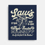 Saw's BBQ-None-Stretched-Canvas-Wheels