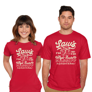 Saw's BBQ-Mens-Basic-Tee-Wheels