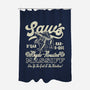 Saw's BBQ-None-Polyester-Shower Curtain-Wheels